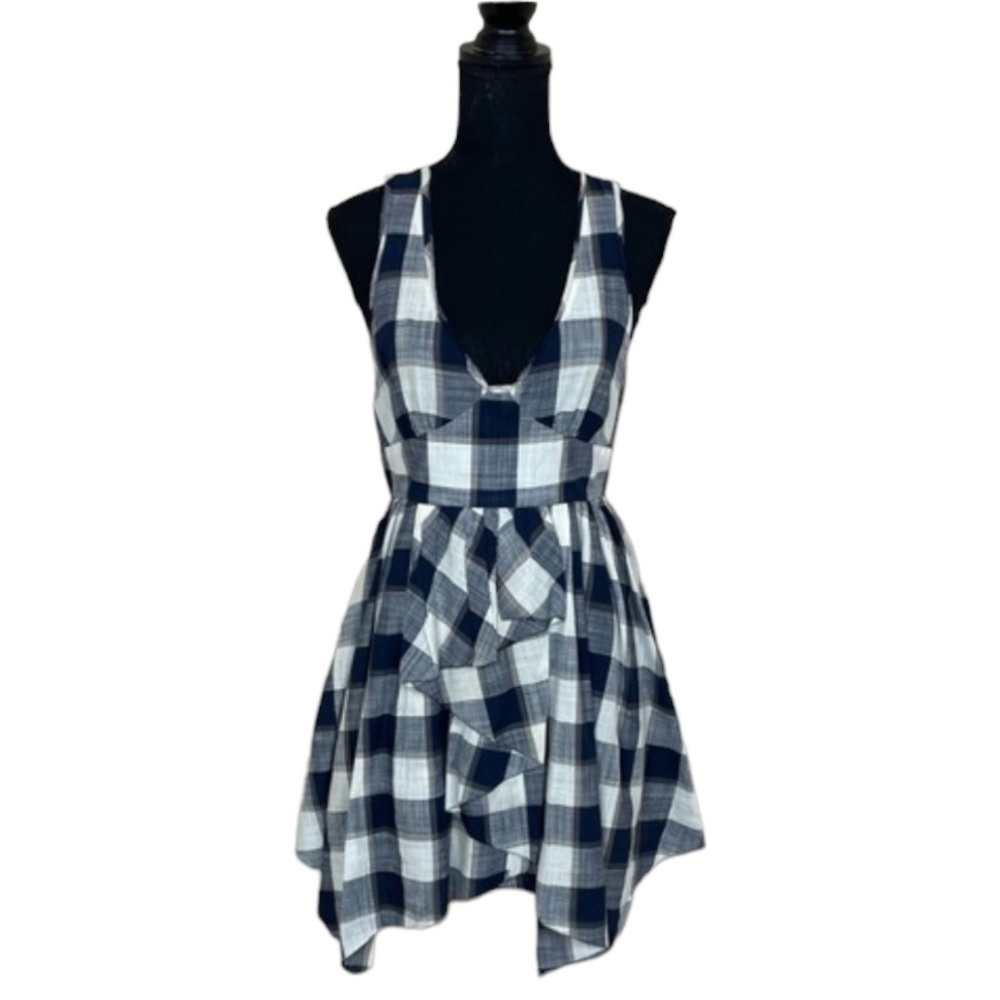 Leifsdottir for Anthropologie “Farrows” Plaid Dress